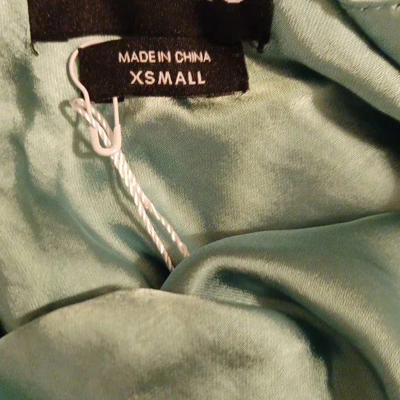 Wildfang Elegant Green Women's Dress Size XS - Picture 3 of 4